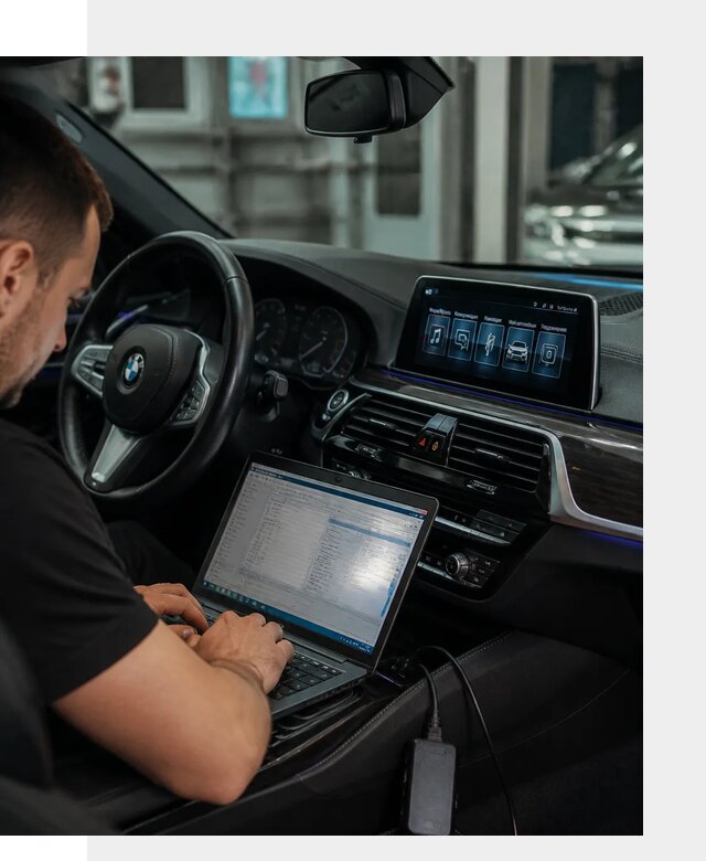 Русификация мультимедиа BMW для авто под ключ в Биробиджане