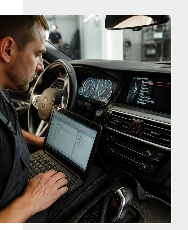Русификация приборной панели BMW для авто в Биробиджане от компании