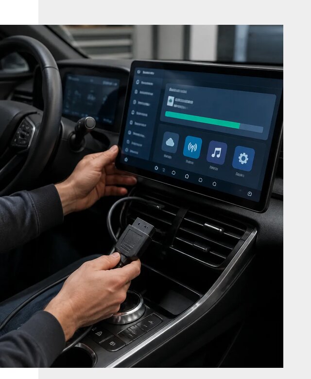 Установка приложений BYD для автомобиля под ключ в Биробиджане