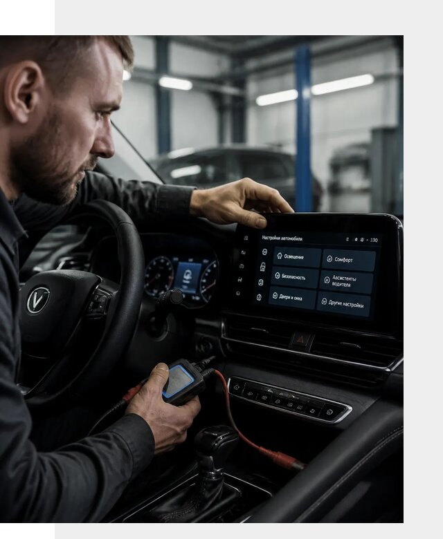 Русификация Changan CS55 и мультимедиа под ключ в Биробиджане