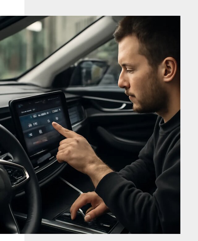 Русификация приборной панели Geely для автомобилей в Биробиджане