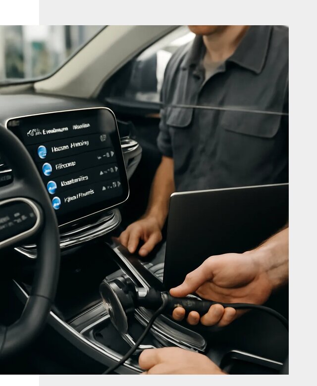 Установка приложений Geely для мультимедиа автомобиля в Биробиджане
