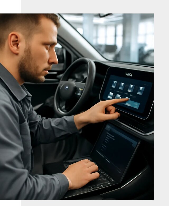 Установка приложений и сервисов Jetour в автомобиле в Биробиджане