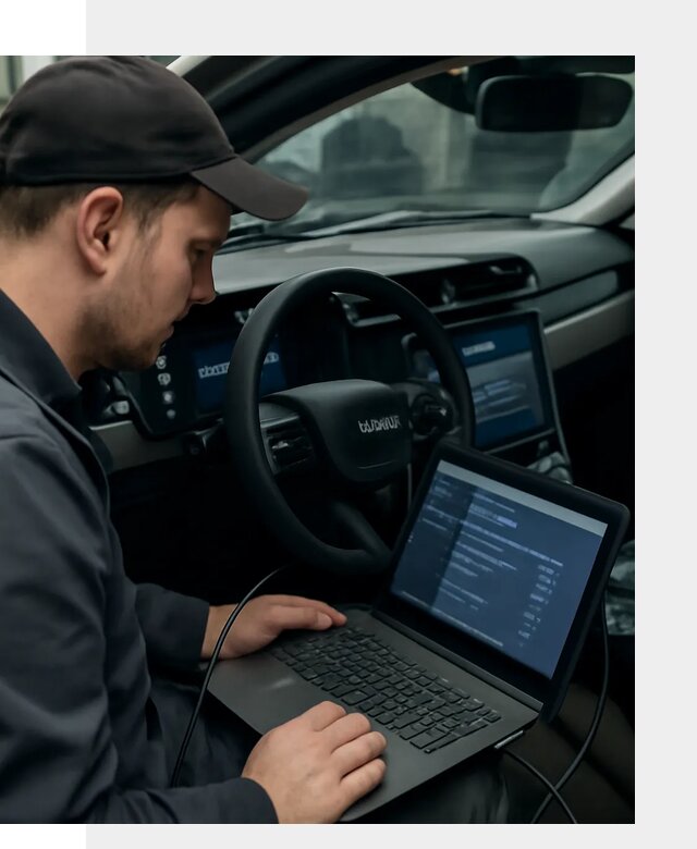 Профессиональная русификация автомобилей Lynk Co в Биробиджане
