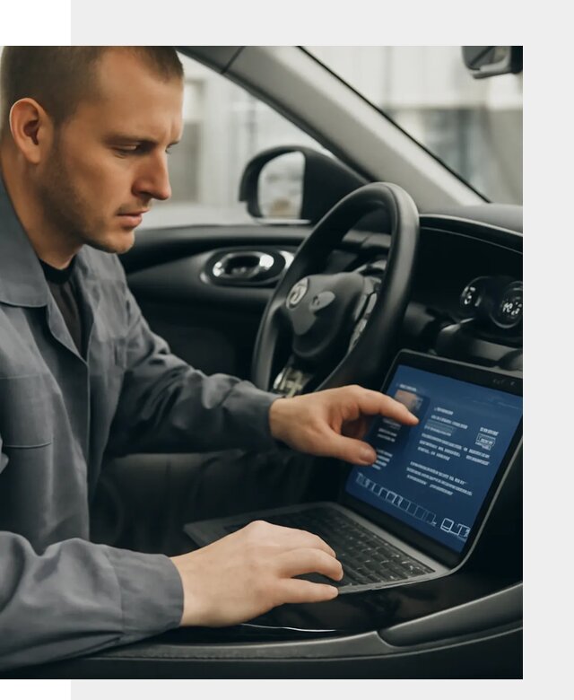 Русификация приборной панели автомобиля Lynk Co в Биробиджане