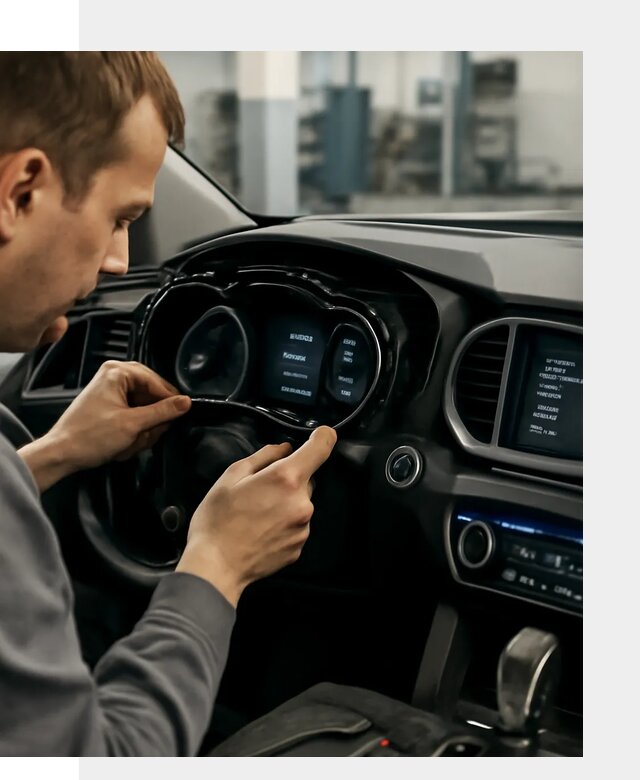 Русификация приборной панели автомобилей Hyundai в Биробиджане