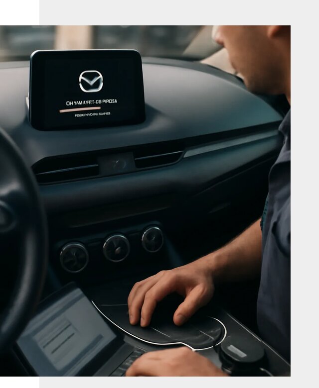 Установка приложений Mazda на мультимедийную систему в Биробиджане