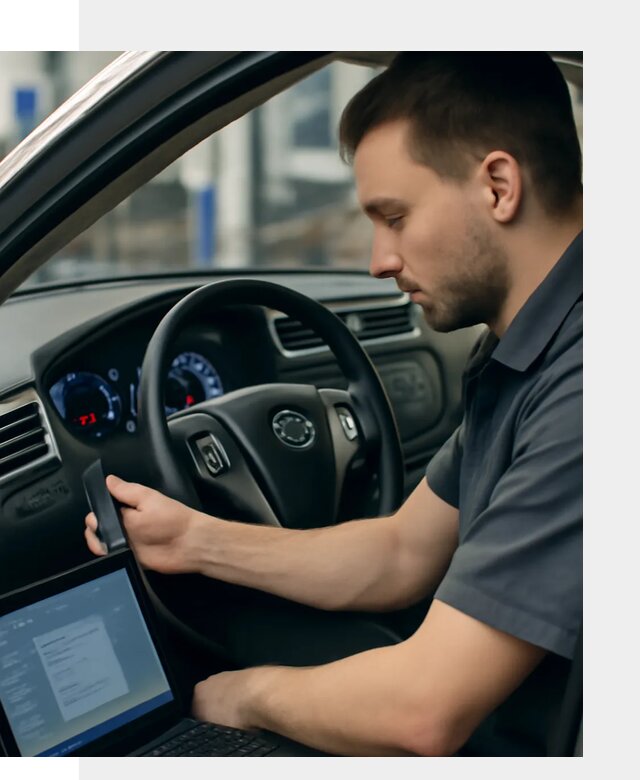 Русификация приборной панели Nissan для авто в Биробиджане