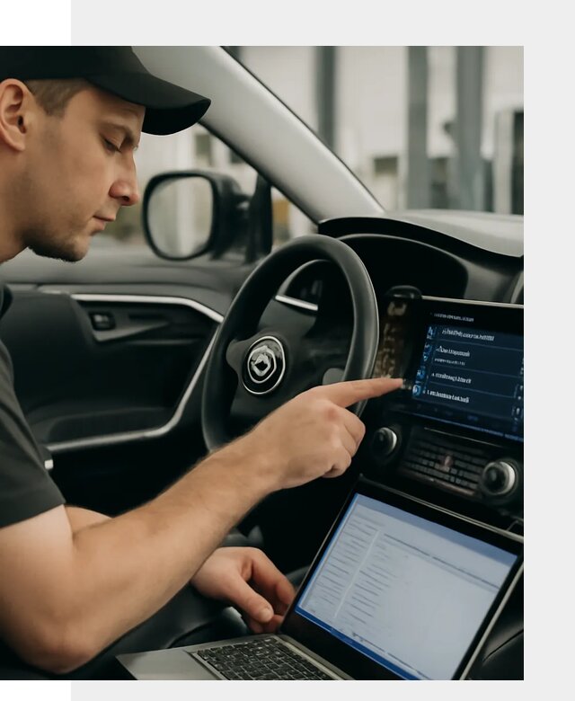 Русификация мультимедиа Toyota для автомобилей в Биробиджане